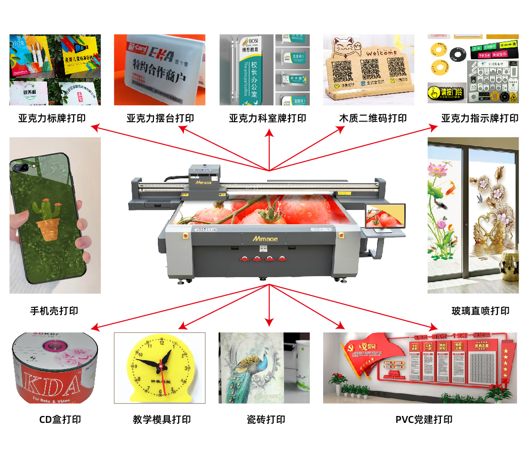 UV平板打印机的用途说明